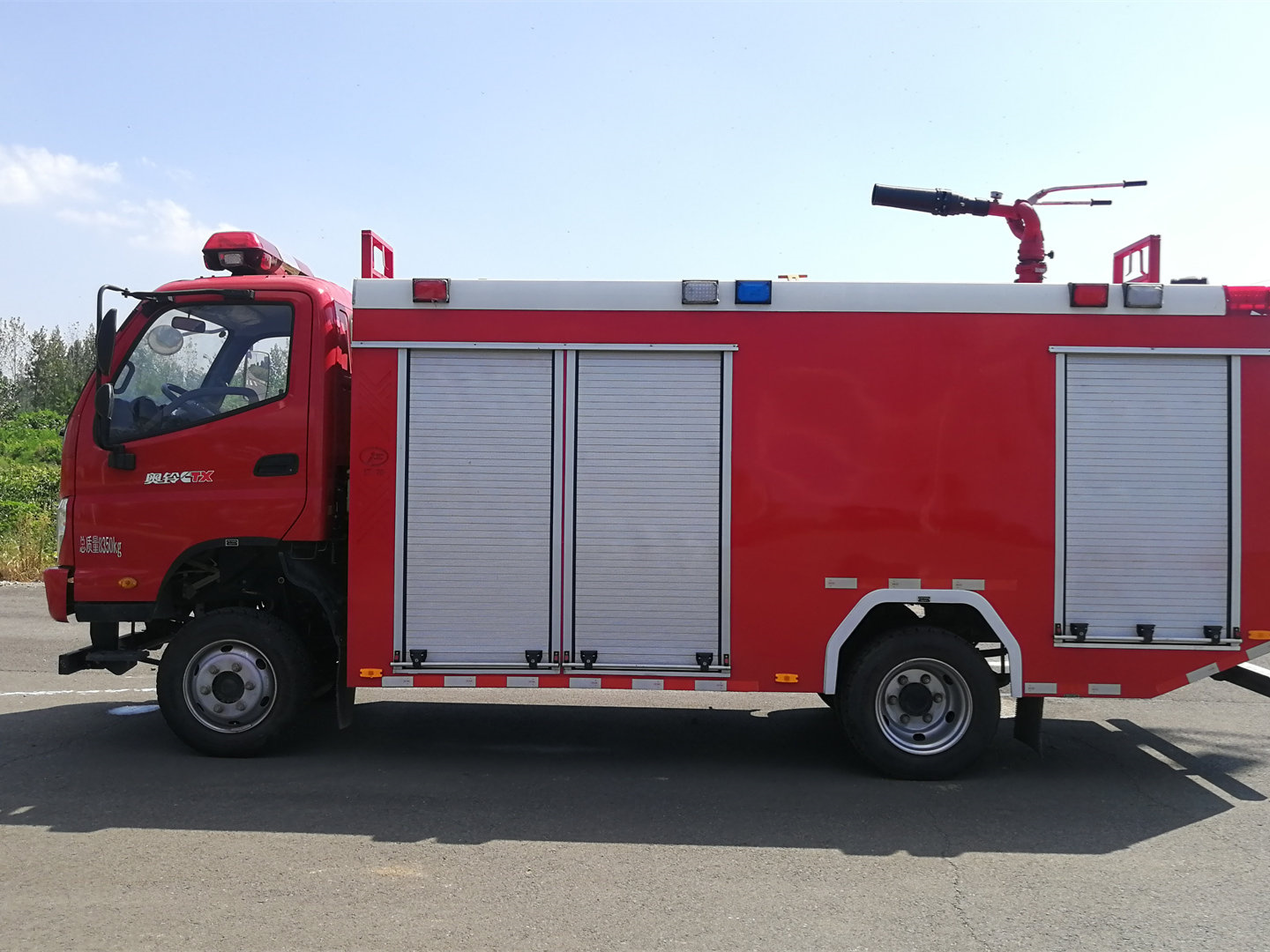 2.5噸福田泡沫消防車(chē)