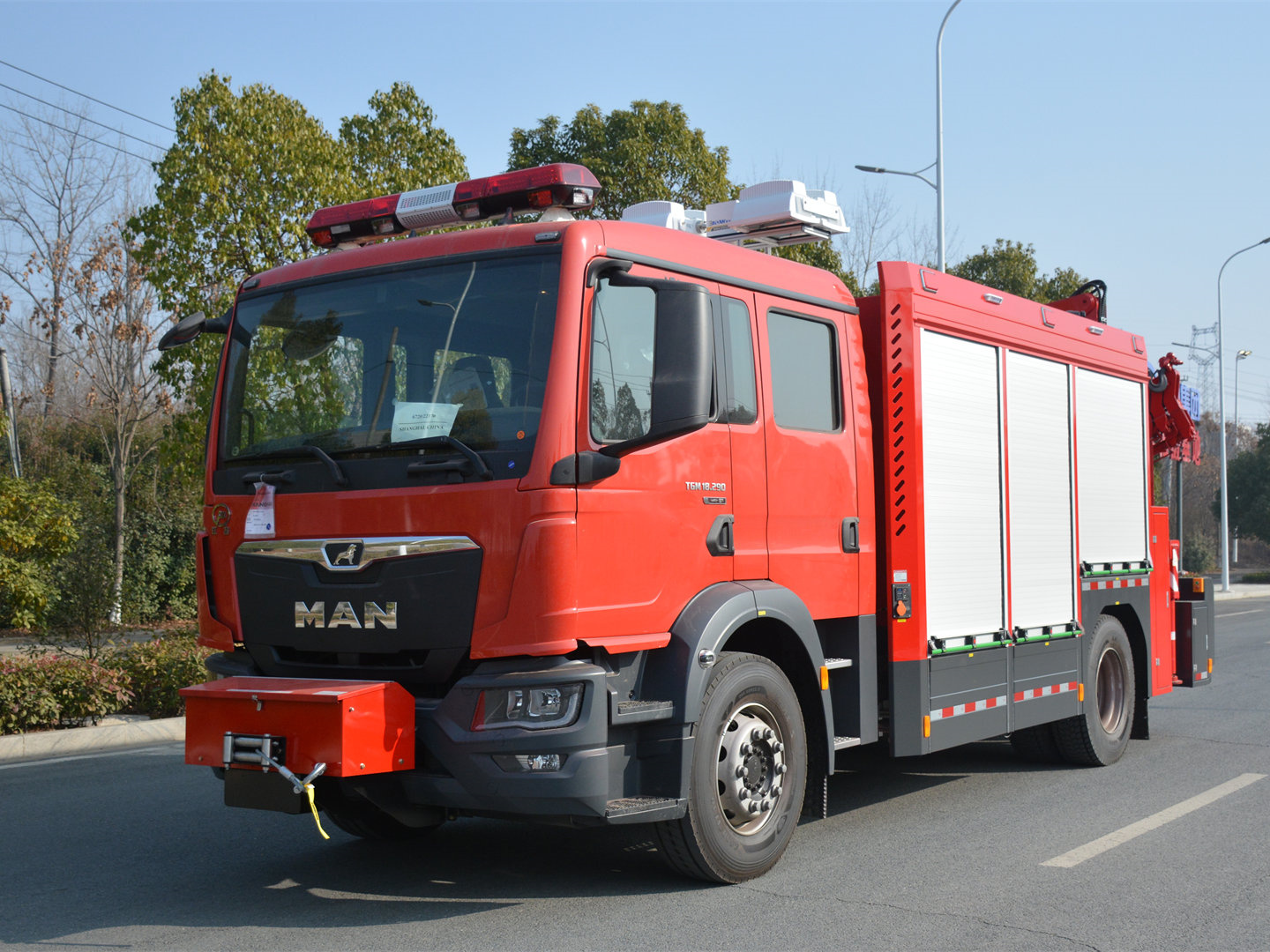 德國曼恩搶險(xiǎn)救援車